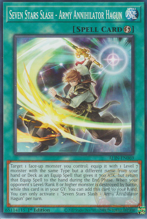 Seven Stars Slash - Army Annihilator Hagun - ALIN-EN069 - Common 