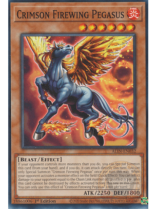 Crimson Firewing Pegasus - ALIN-EN032 - Common 