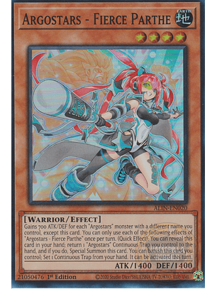 Argostars - Fierce Parthe - ALIN-EN020 - Super Rare 