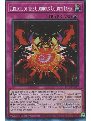 Eldlixir of the Glorious Golden Land - ALIN-EN077 - Super Rare 
