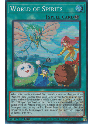 World of Spirits - ALIN-EN055 - Super Rare 
