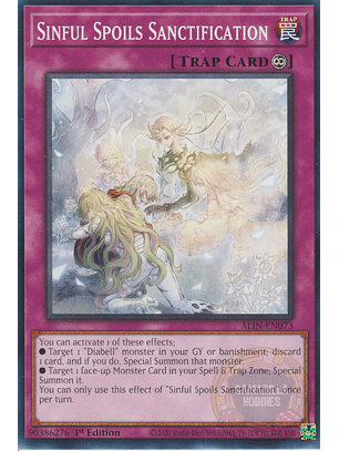 Sinful Spoils Sanctification - ALIN-EN073 - Common 