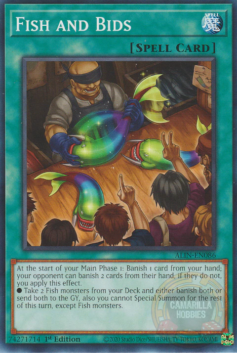 Fish and Bids - ALIN-EN086 - Common 