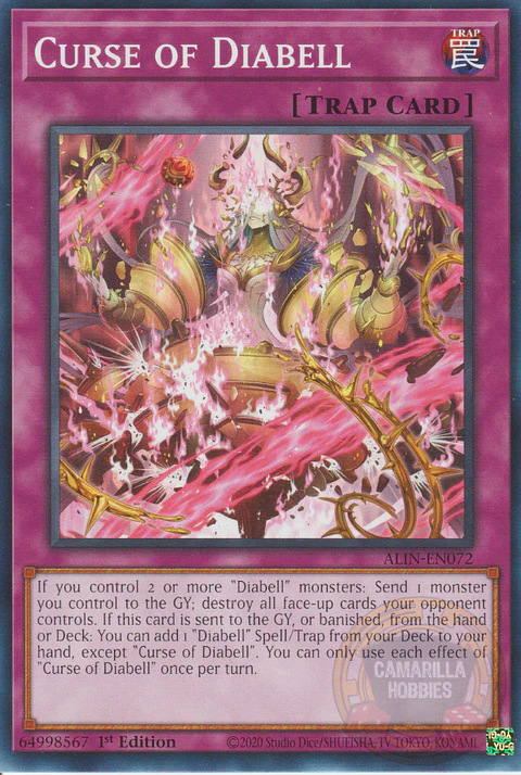 Curse of Diabell - ALIN-EN072 - Common 