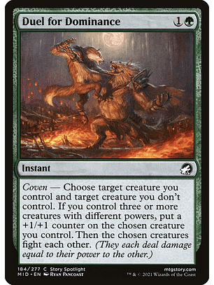 Duel for dominance - MID - C