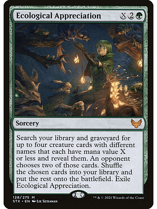 Ecological  appreciation - STX - M