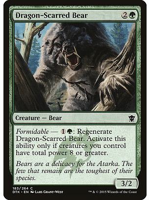 Dragon-scarred Bear - DTK - C