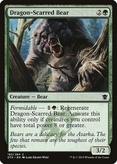 Dragon-scarred Bear - DTK - C