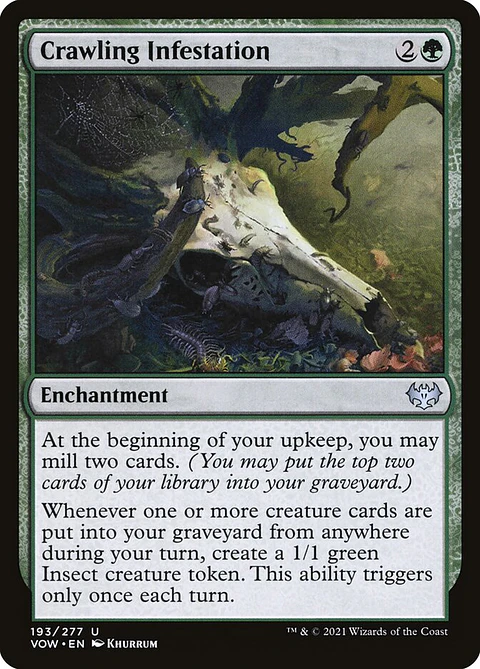 Crawling infestation - VOW - U
