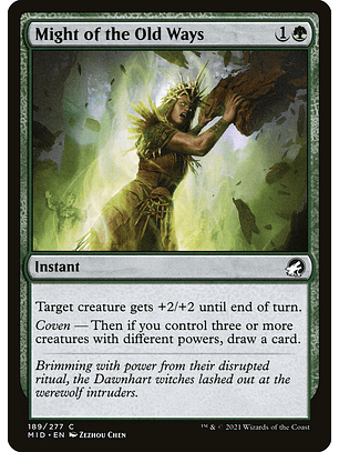 Might of the old ways - MID - C