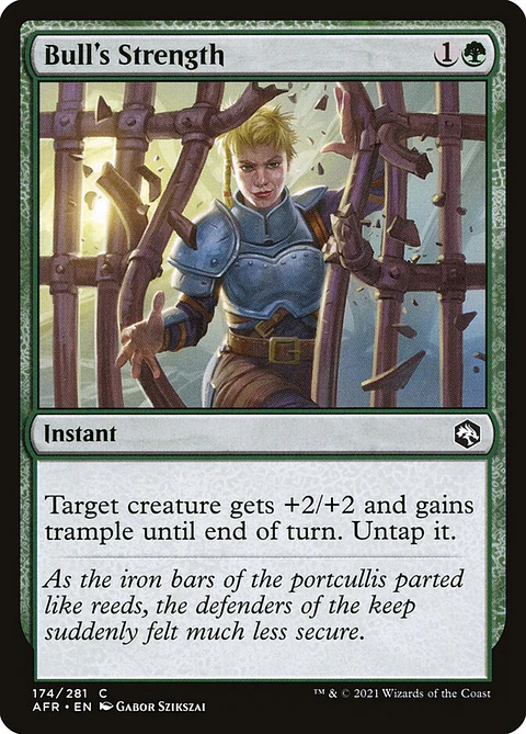 Bull's strength - AFR - C