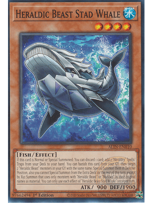 Heraldic Beast Stad Whale - ALIN-EN010 - Common 