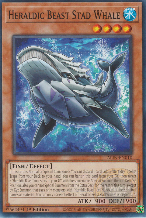 Heraldic Beast Stad Whale - ALIN-EN010 - Common 