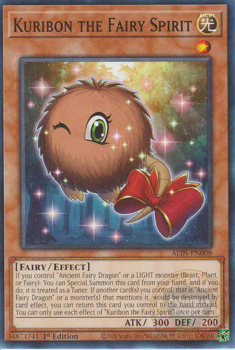 Kuribon the Fairy Spirit - ALIN-EN008 - Common 