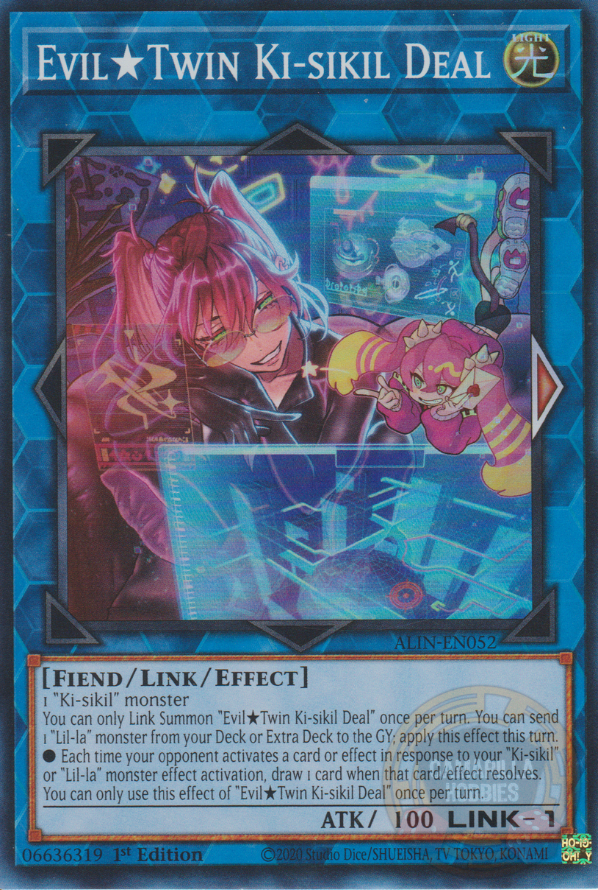 Evil★Twin Ki-sikil Deal - ALIN-EN052 - Super Rare  1