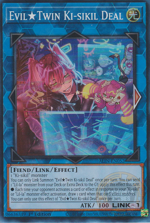 Evil★Twin Ki-sikil Deal - ALIN-EN052 - Super Rare 