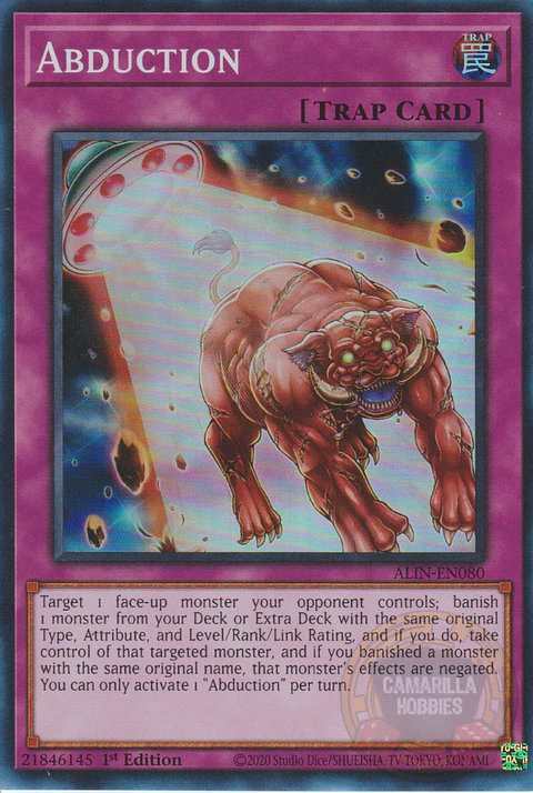 Abduction - ALIN-EN080 - Super Rare 