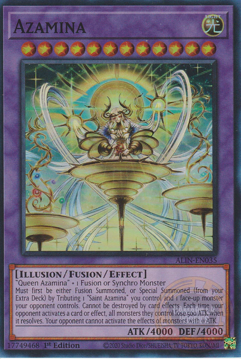 Azamina - ALIN-EN035 - Super Rare 