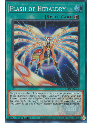 Flash of Heraldry - ALIN-EN056 - Super Rare