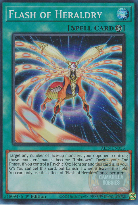 Flash of Heraldry - ALIN-EN056 - Super Rare