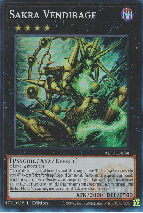 Sakra Vendirage - ALIN-EN088 - Super Rare 