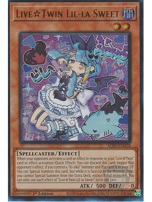 Live☆Twin Lil-la Sweet - ALIN-EN028 - Ultra Rare 