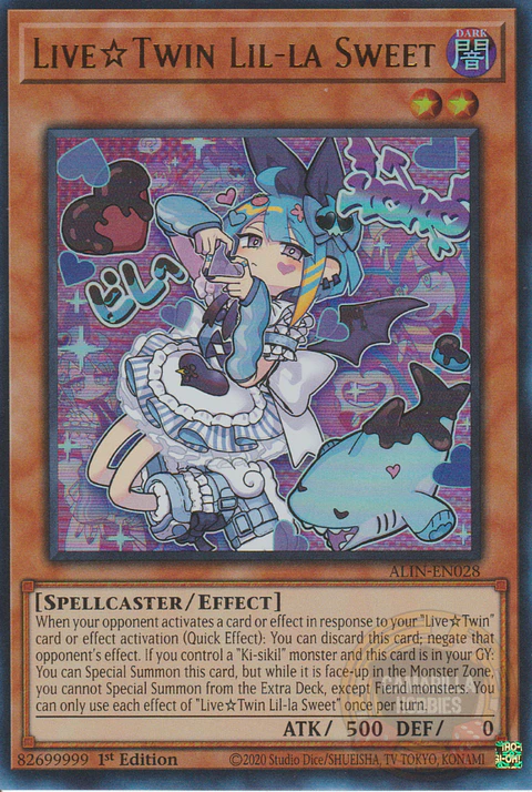 Live☆Twin Lil-la Sweet - ALIN-EN028 - Ultra Rare 