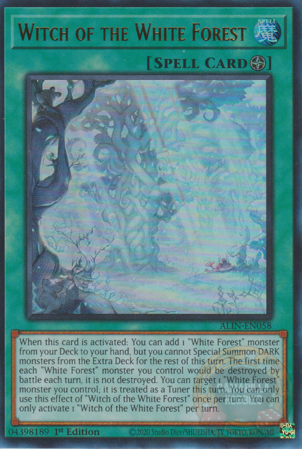 Witch of the White Forest - ALIN-EN058 - Ultra Rare  1