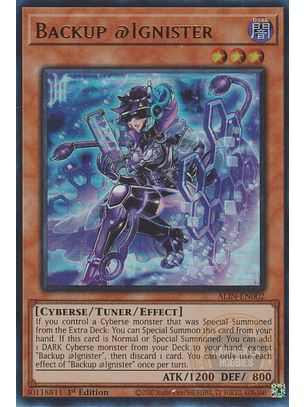 Backup @Ignister - ALIN-EN002 - Ultra Rare 