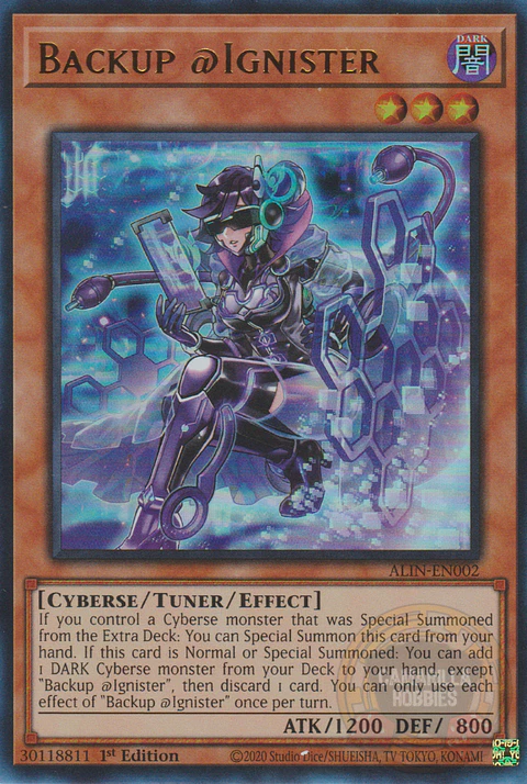 Backup @Ignister - ALIN-EN002 - Ultra Rare 