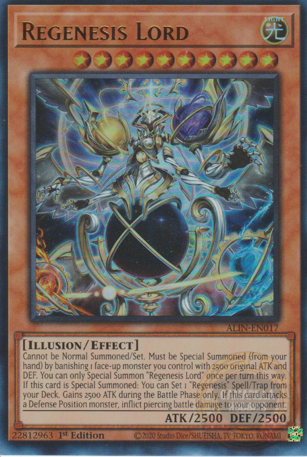 Regenesis Lord - ALIN-EN017 - Ultra Rare  1