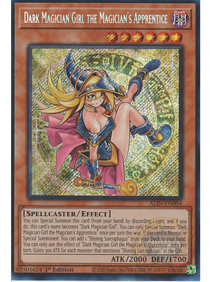 Dark Magician Girl the Magician's Apprentice - ALIN-EN004 - Secret Rare 