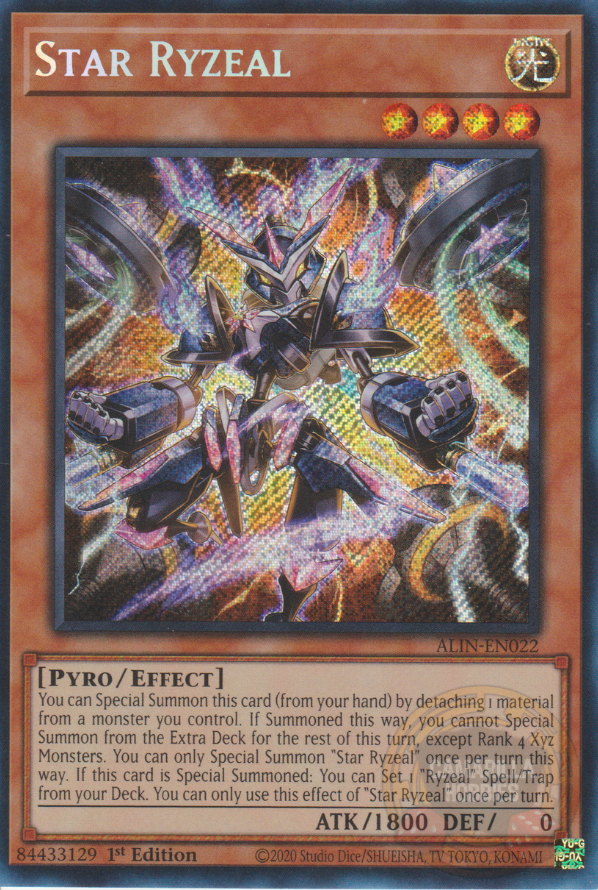 Star Ryzeal - ALIN-EN022 - Secret Rare  1
