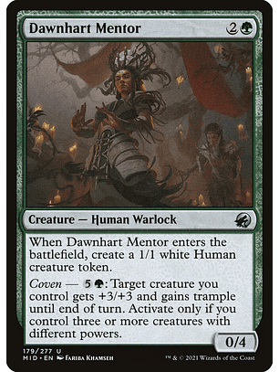 Dawnhart mentor - MID - U