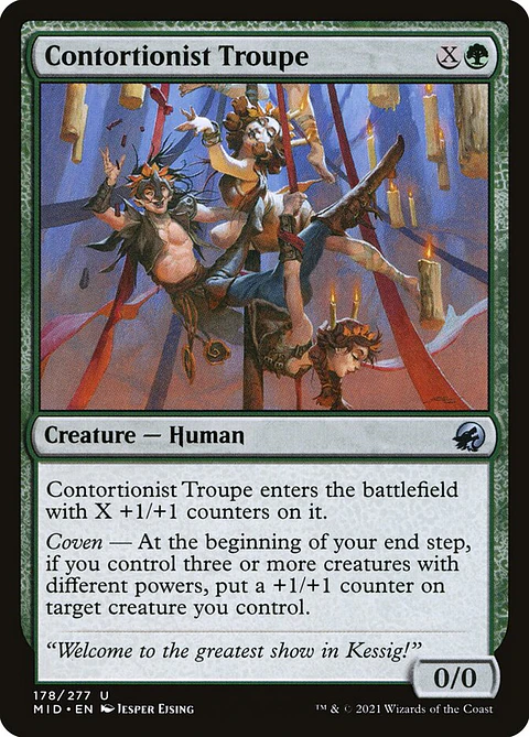Contortionist troupe - MID - U