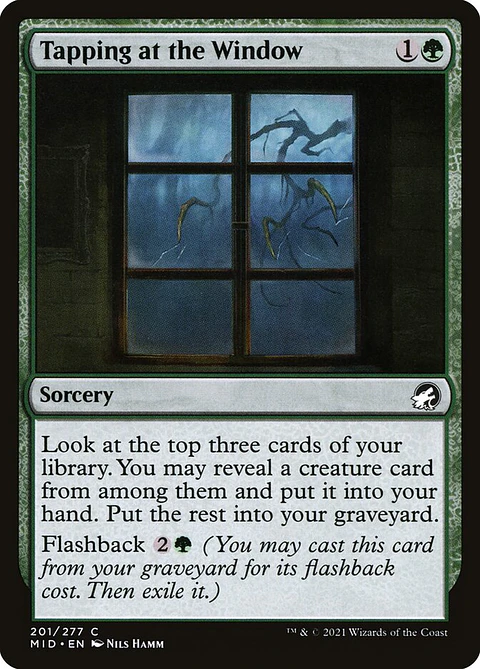 Tapping at the window  - MID - C