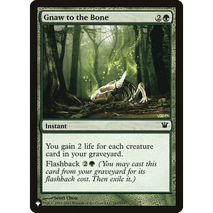 Gnaw to the bone - THE LIST - C