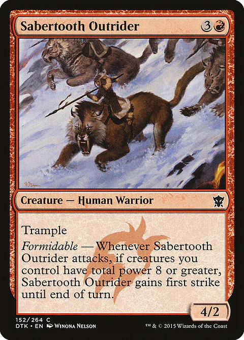Sabertooth ourtrider - DTK - C