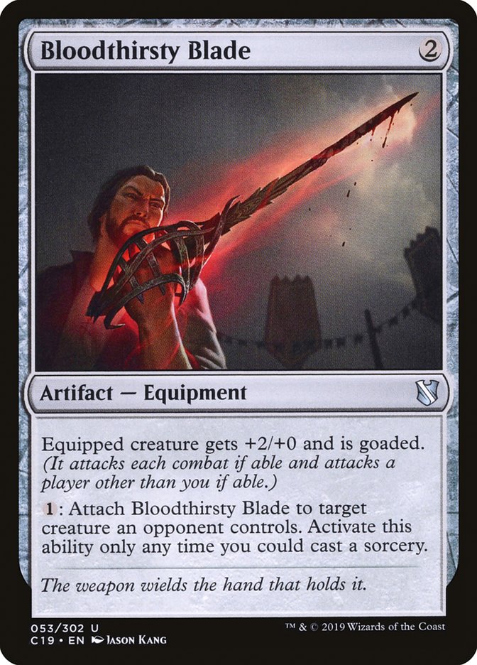 Bloodthirsty blade - C19 - U 1
