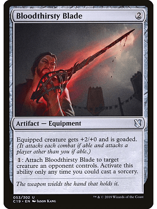 Bloodthirsty blade - C19 - U