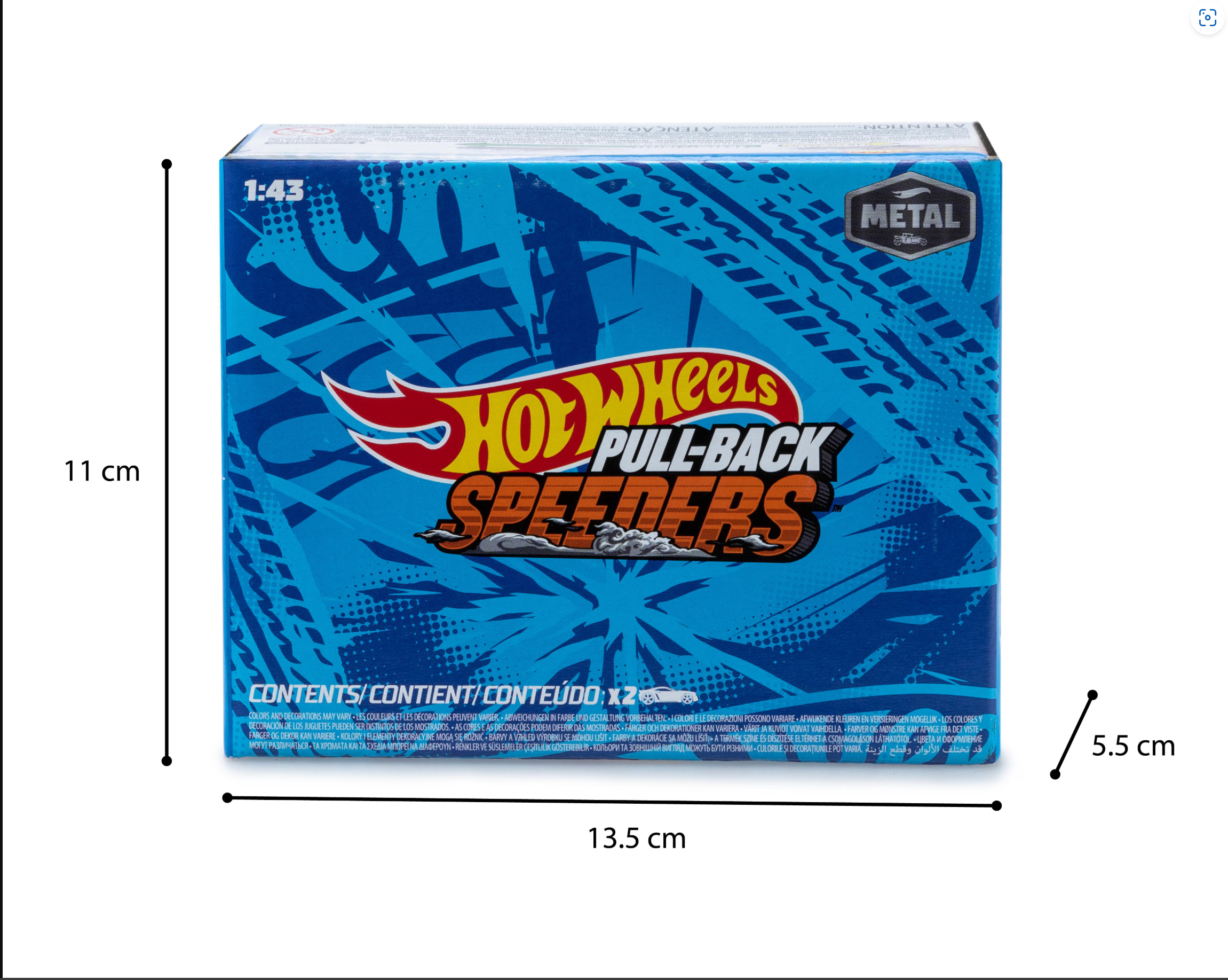 Hot Wheels Pull-Back Speeders  5