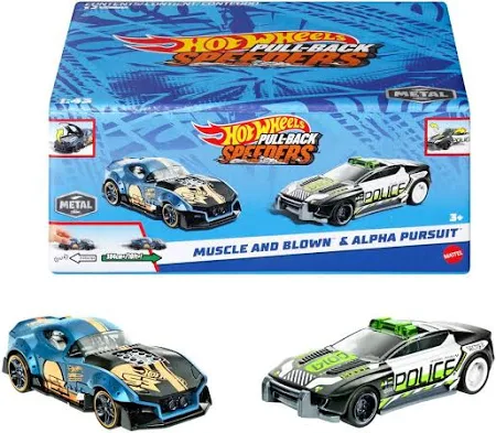 Hot Wheels Pull-Back Speeders  3