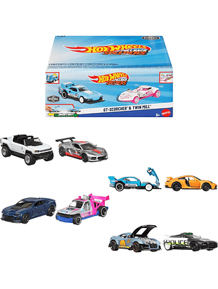 Hot Wheels Pull-Back Speeders 