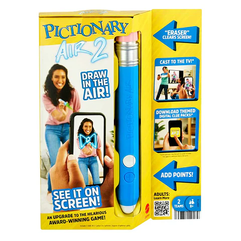 Pictionary Juego de Mesa Air 2 para 2 Equipos