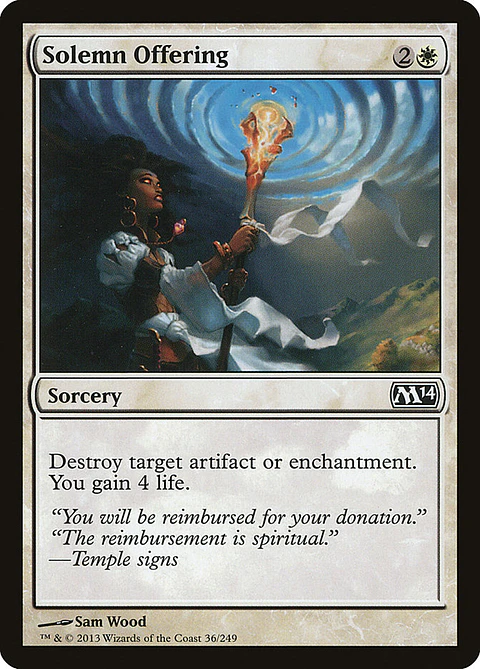 Solemn offering - M14 - C