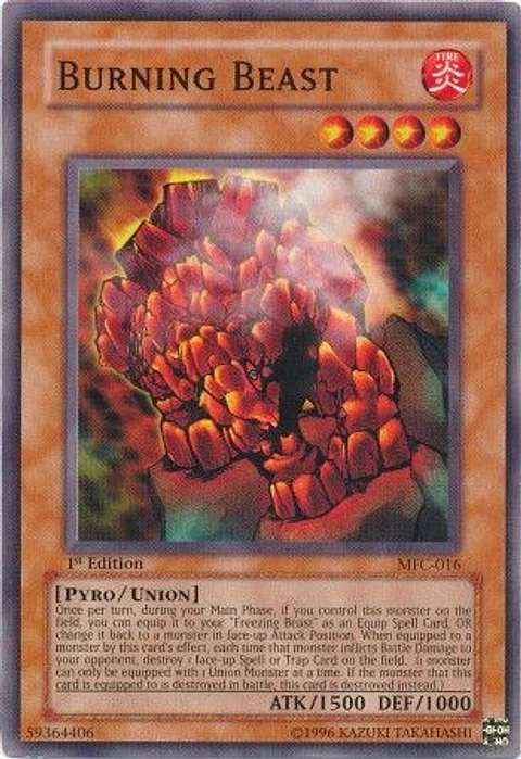 Burning Beast - MFC-016 - Common 