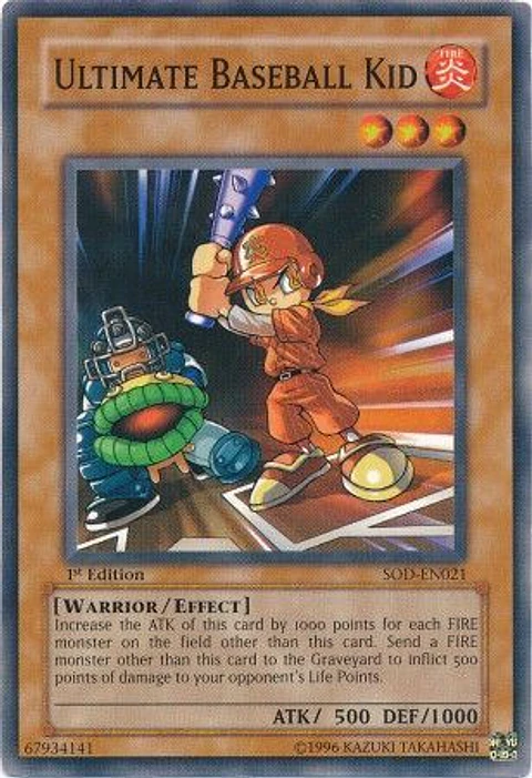 Ultimate Baseball Kid - SOD-EN021 - Common