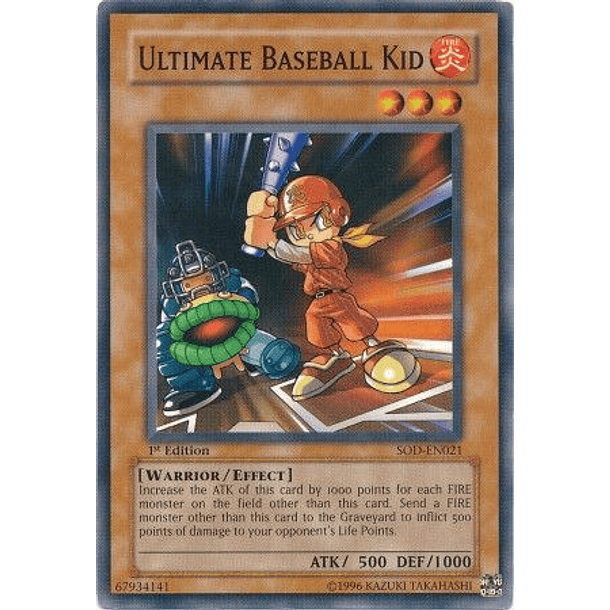 Ultimate Baseball Kid - SOD-EN021 - Common