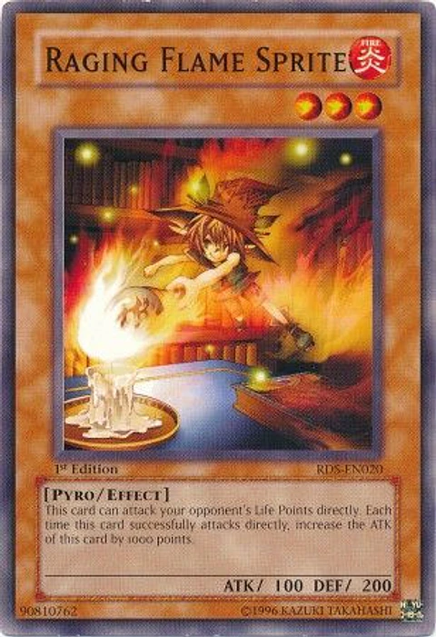 Raging Flame Sprite - RDS-EN020 - Common