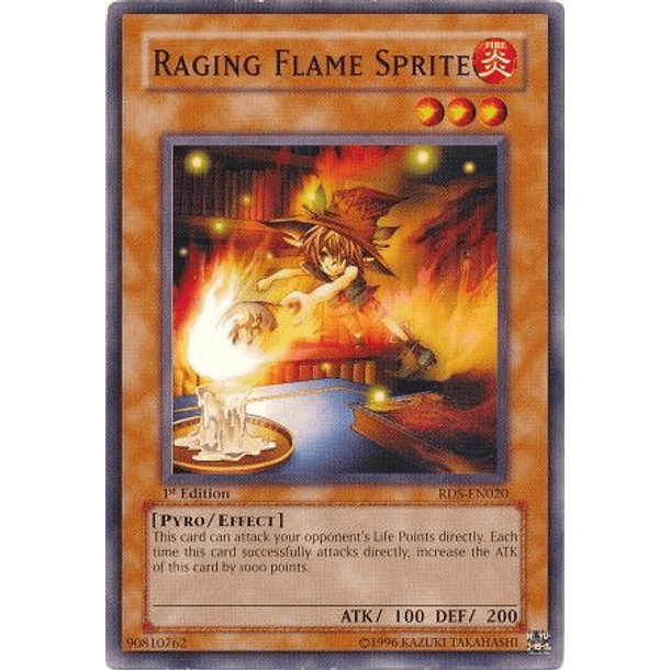 Raging Flame Sprite - RDS-EN020 - Common